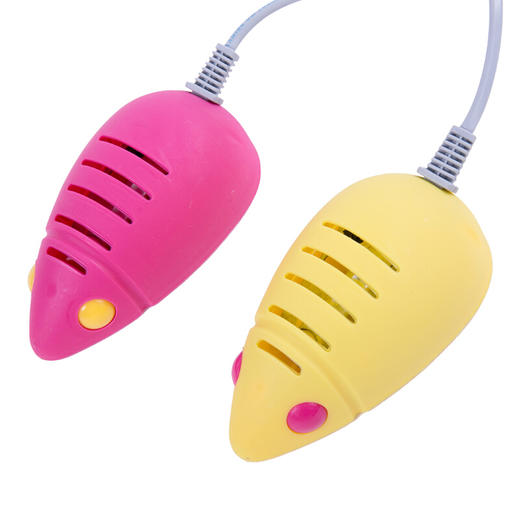 彩虹烘鞋器安全儿童干鞋器家用烘鞋宝不伤鞋卡通老鼠暖鞋宝Q8101 商品图1