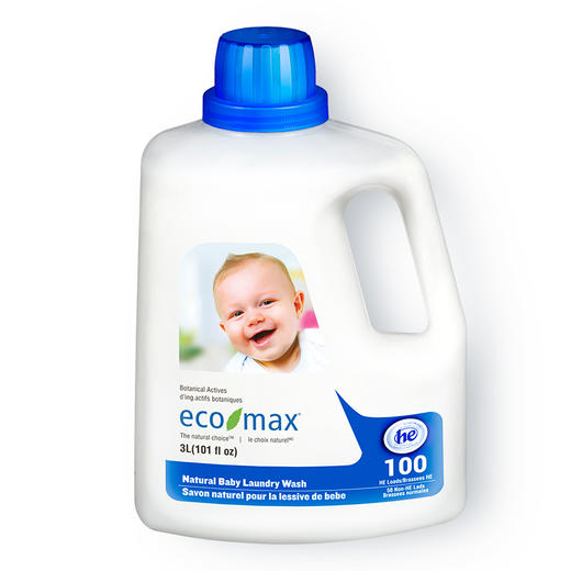 【超值购】ECOMAX 天然婴儿洗衣液3L 商品图0