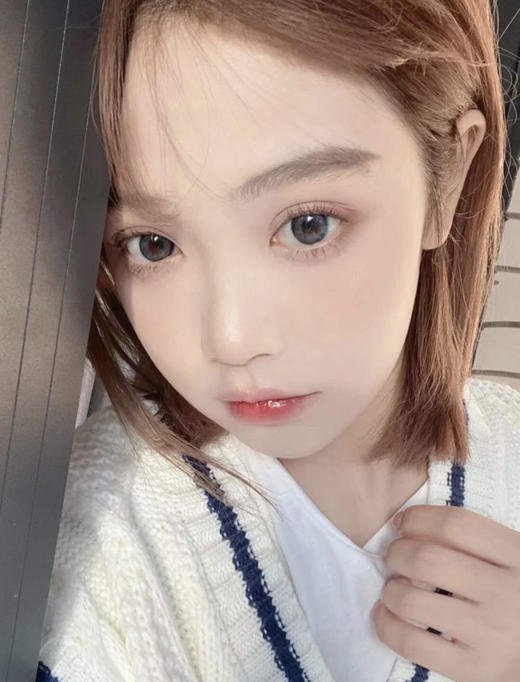 cookie yo 蓝鲸甜白 2023跟蓝色杠上了 显白显气质韩国icodi医用mpc硅水凝胶材质/14.2/年抛 商品图1