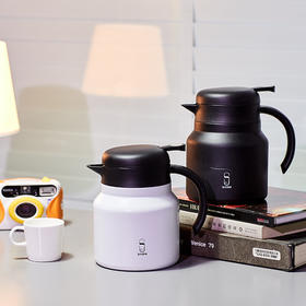 诗芙迪(SILVERDEW)不锈钢保温咖啡壶家用保温瓶大容量水壶800ml