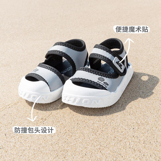 贝贝怡男童女童夏季新款宝宝时尚软底防滑透气学步鞋童鞋 商品图4