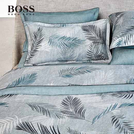 【Hugo Boss】全棉贡缎植物印花床上用品四件套床单RYAD 商品图1