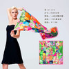 奥罗拉桑蚕丝巾/春/90*90CM/B1-015/花色 商品缩略图3