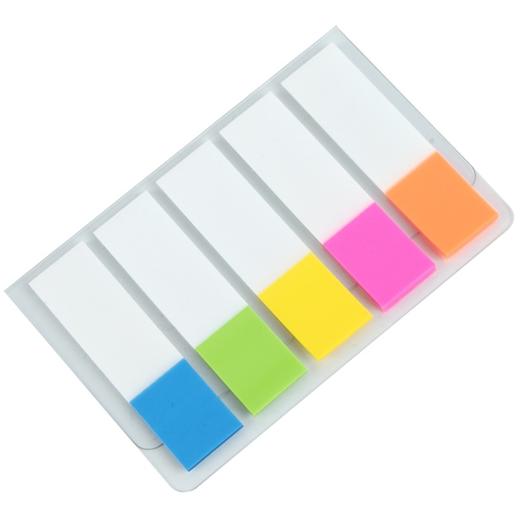 齐心荧光指示标签D6018便签纸易事贴索引贴 商品图1