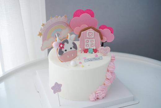 主题奶油蛋糕 | 原味香缇奶油 - 哞哞奶牛 商品图3