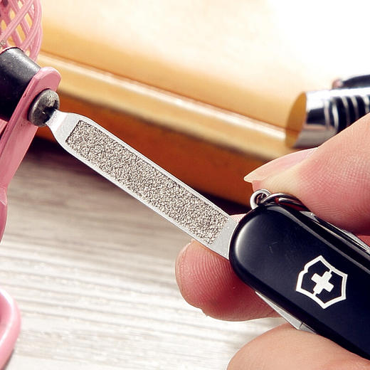 维氏瑞士军刀 典范58mm(7种功能) 军士刀多功能刀水果刀折叠指甲锉小剪刀小刀送女男朋友礼物黑色0.6223.3 商品图6