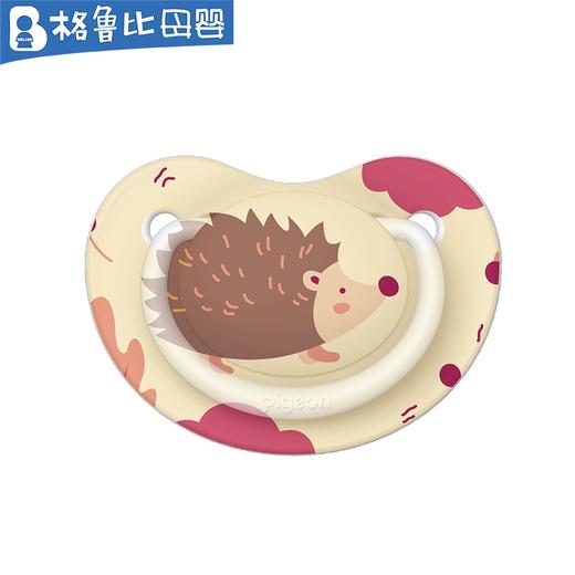 贝亲纷趣系列安抚奶嘴L号-逗趣卡通刺猬_N1008 商品图0