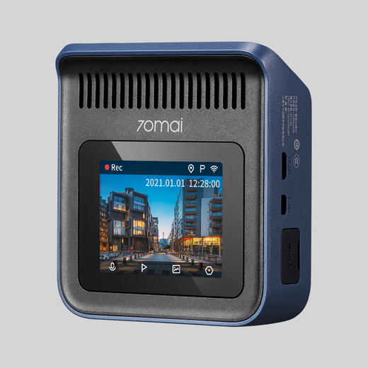 70迈行车记录仪A400 1620P高清夜视电子狗智能语音WIFI互联停车监控 商品图3