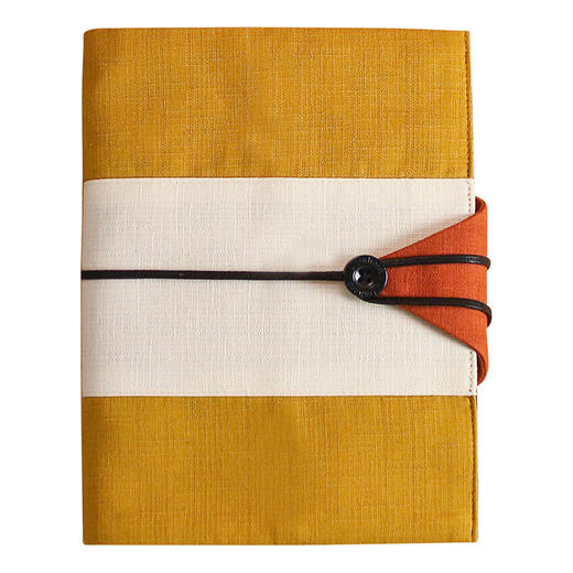 ultrahard太宰治卷类轴笔袋黄橘 商品图0