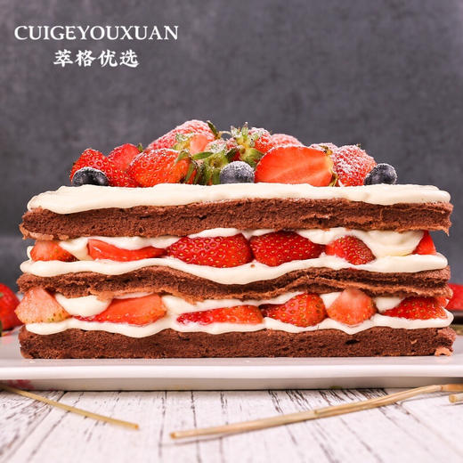 草莓裸蛋糕【酸酸甜甜就是我】 商品图3