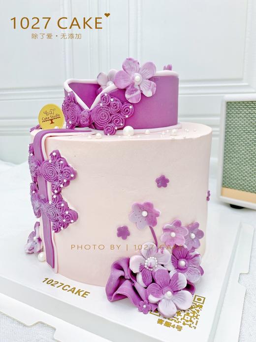 1027CAKE | 翻糖 旗袍 手工制作 优雅款式（颜色可以更改） 商品图2