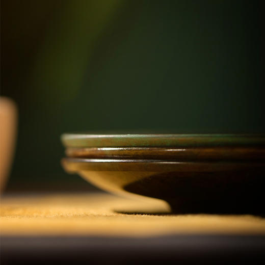 朱炳仁·铜丨古法色漆·星云碟 商品图2