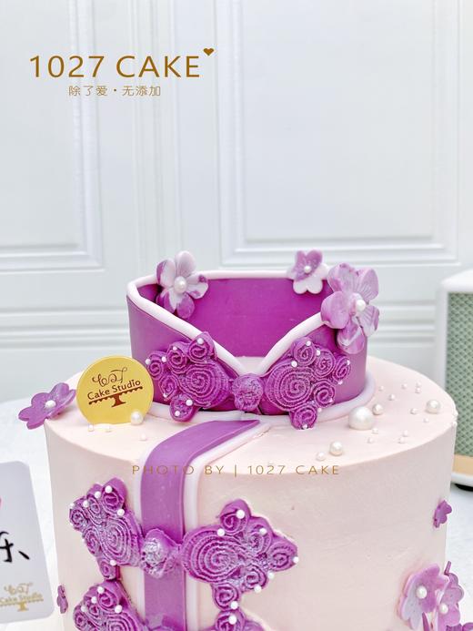 1027CAKE | 翻糖 旗袍 手工制作 优雅款式（颜色可以更改） 商品图1