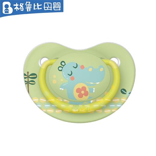 贝亲纷趣系列安抚奶嘴M号-逗趣卡通河马_N1001 商品图0