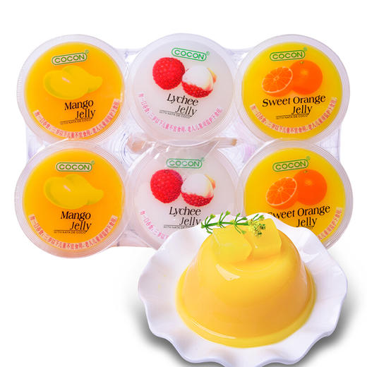 马来西亚可康多口味果冻708g/051213 大杯装饱满椰果口感嫩滑 商品图0