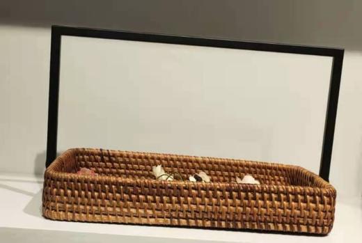 竹编花篮 商品图0