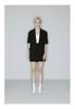 单肩花边一粒扣西服 商品缩略图0