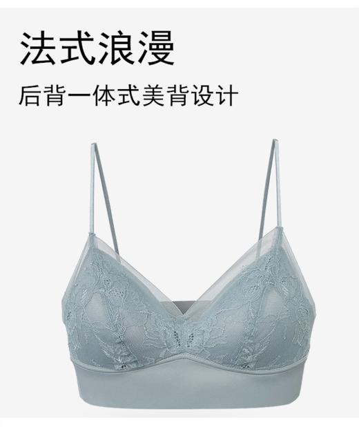 【法式蕾丝美背内衣】法式u型大露背文胸【214-5】 商品图7