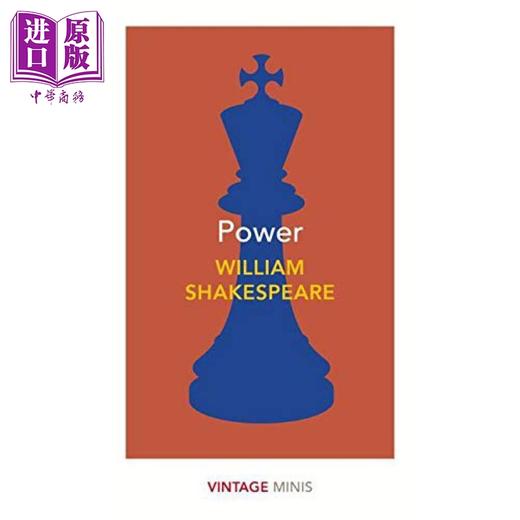 【中商原版】论权力 Power 英文原版 William Shakespeare 商品图0