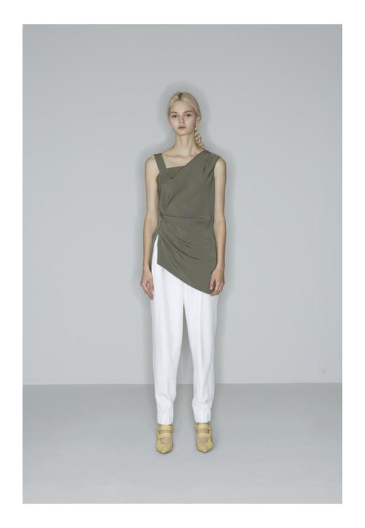 经典单边吊带背心 商品图0