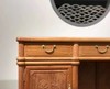 红桥红  家具严选  缅甸花梨（大果紫檀）  【165 四抽屉荷韵办公桌两件套】 商品缩略图5