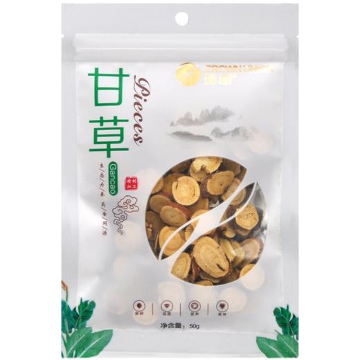 康庆堂冠联花草茶50g甘草养生代用茶 商品图2