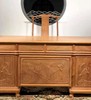 红桥红  家具严选  缅甸花梨（大果紫檀）  【165 四抽屉荷韵办公桌两件套】 商品缩略图0