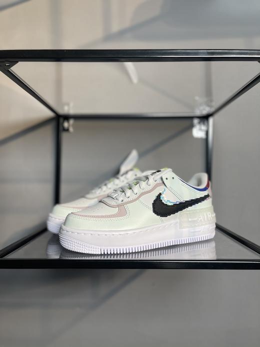 Air Force 1 Shadow 电玩镭射 轻量增高低帮百搭板鞋"拼接马卡龙" 全新少女系 商品图1