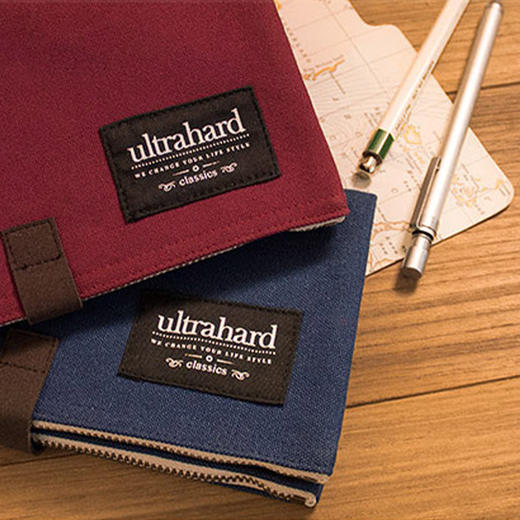 ultrahard双拉链笔袋系列蓝色班机 商品图2