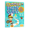 大脑任务暑期练习册3-4年级 英文原版 Summer Brain Quest Between Grades 3&4 美国小学生全科练习 英文版进口原版英语书籍 商品缩略图0