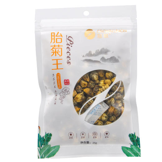 康庆堂冠联胎菊王花草茶25g养生代用茶 商品图0