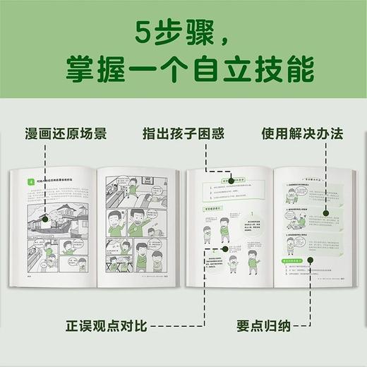 7+《小学生自立生活》从提前整理书包开始，让孩子管理生活、管理自己！爸妈不再闹心和催促！6-12岁书社 商品图8