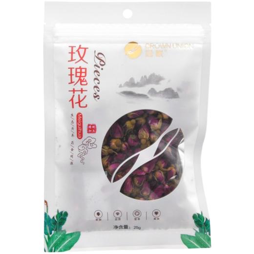 康庆堂冠联花草茶25g玫瑰花养生代用茶 商品图2