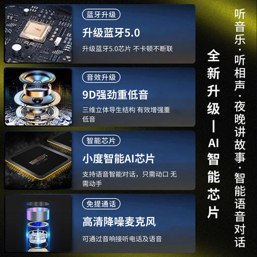 🔥【无线蓝牙音箱】家用低音炮迷你大音量插卡影音电器音响 商品图3