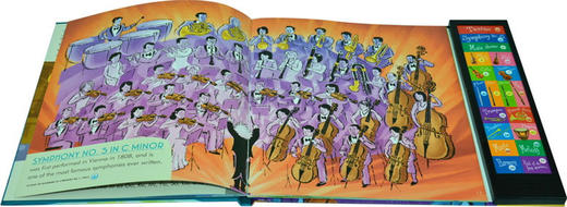 欢迎来到交响乐团 发声书 英文原版绘本 Welcome to the Symphony 主题音乐乐器 儿童趣味认知晚安故事书 英文版进口原版英语书籍 商品图2