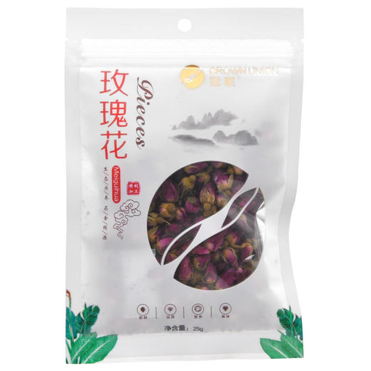 康庆堂冠联花草茶25g玫瑰花养生代用茶 商品图0