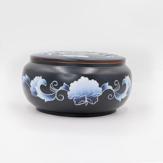 【非遗】云南彩陶-茶饼盒 商品图0