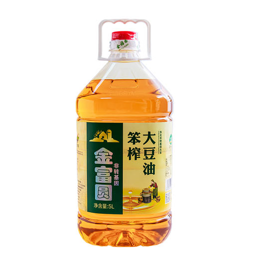 金富圆笨榨大豆油5L/桶 商品图0