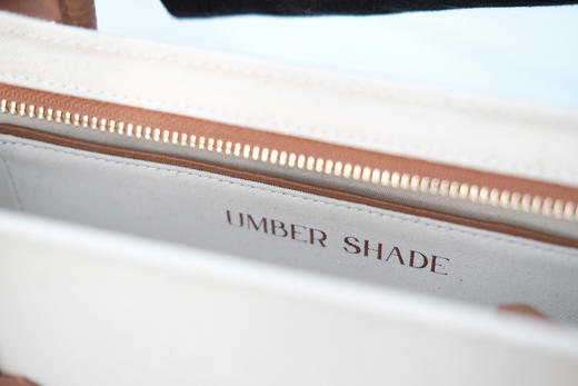 Umber Shade | Shoulder bag [帆布拼牛皮拎包] 商品图1