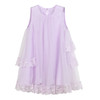 【网纱蕾丝裙】羊绒世家童装百褶蓬蓬连衣裙女童2021夏新款无袖纱裙 商品缩略图6
