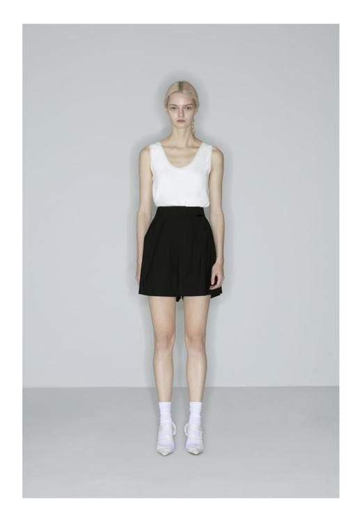 花苞褶皱短裤 商品图0