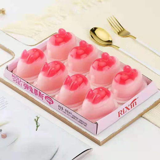 【8.8元/排】弹兔慕斯芒果味果冻88g*8个（0607897） 商品图0