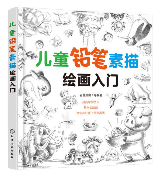 6-12岁儿童铅笔素描绘画入门小孩少儿简笔画美术培训幼儿园小学生学画画书入门零基础自学教材初学者启蒙简单静物临摹素描书教程书 商品图1