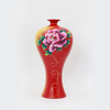 【非遗】云南彩陶-红色贵妃瓶 商品缩略图0
