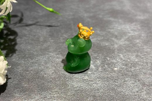 【御珠宫坊】金镶碧玉猪吊坠 商品图3