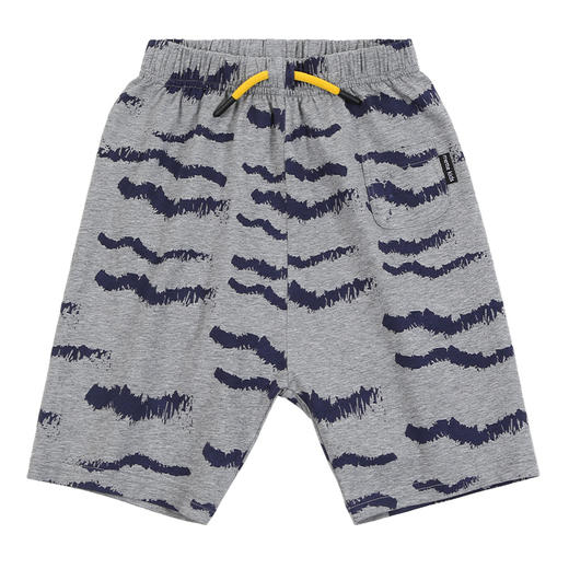 【棉质针织短裤】21年夏季新品波浪条纹五分短裤女童沙滩裤 商品图6