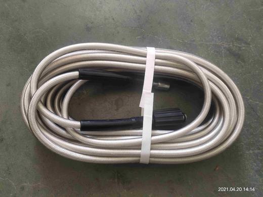 【货号05771】白马高压洗车机水管快插型水管15米水管清洗机管子洗车机配件 商品图3