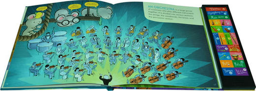 欢迎来到交响乐团 发声书 英文原版绘本 Welcome to the Symphony 主题音乐乐器 儿童趣味认知晚安故事书 英文版进口原版英语书籍 商品图1