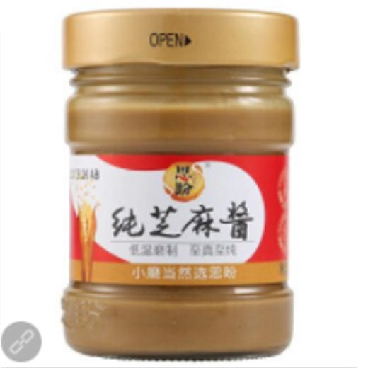 【7.5元/瓶】思盼纯芝麻酱220g（0201518） 商品图0