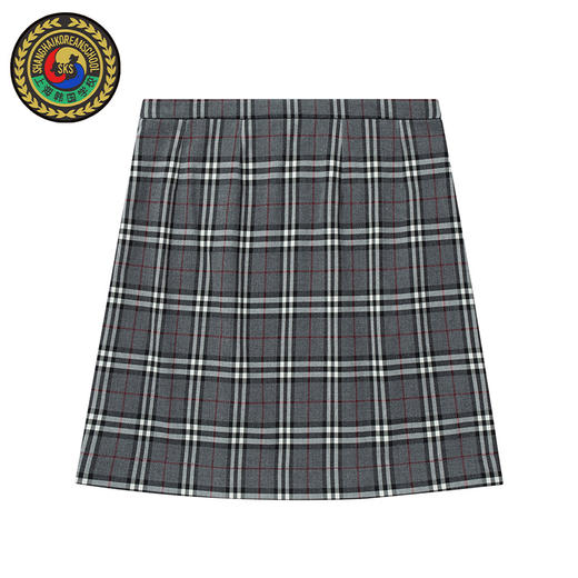 상하이한국인학교 춘추복 체크 스커트 商品图1